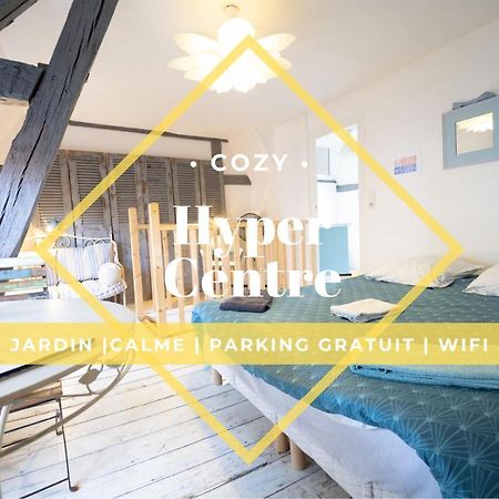 Les Cieux De La Cathedrale - Calme - Jardin - Wifi Apartman Troyes Kültér fotó