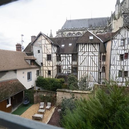 Les Cieux De La Cathedrale - Calme - Jardin - Wifi Apartman Troyes Kültér fotó